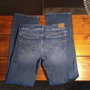 American Eagle kickboot jeans 8 long
